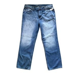 NWT Men’s Old Navy 5 Pocket Loose Fit 100% Cotton Jeans Size 38x32 Blue